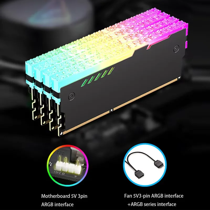 PC Memory Heatsink RM-1 RAM Co - огляд і ціна Ddr5 Ram