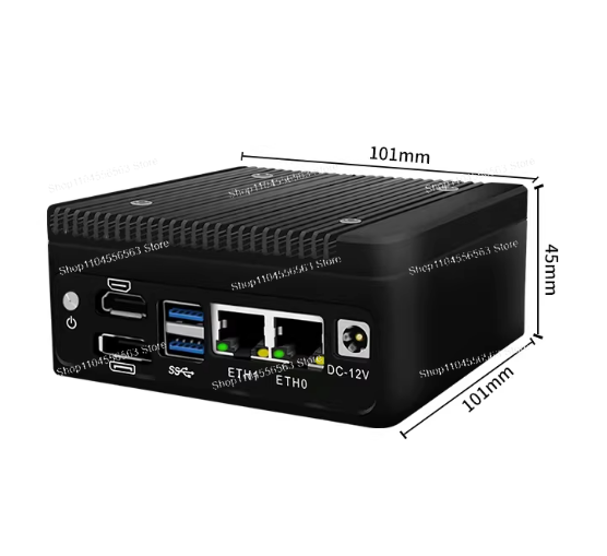 Fanless Mini PC Intel N100 Pro - огляд і ціна Ddr5 Sodimm