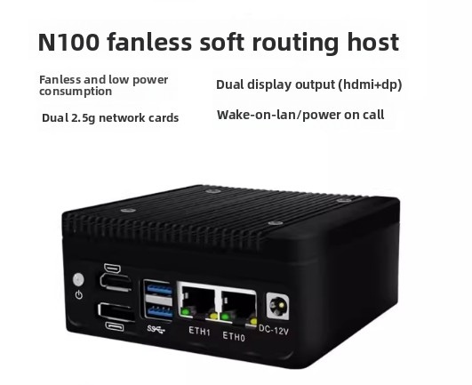 Fanless Mini PC Intel N100 Pro - огляд і ціна Ddr5 Sodimm