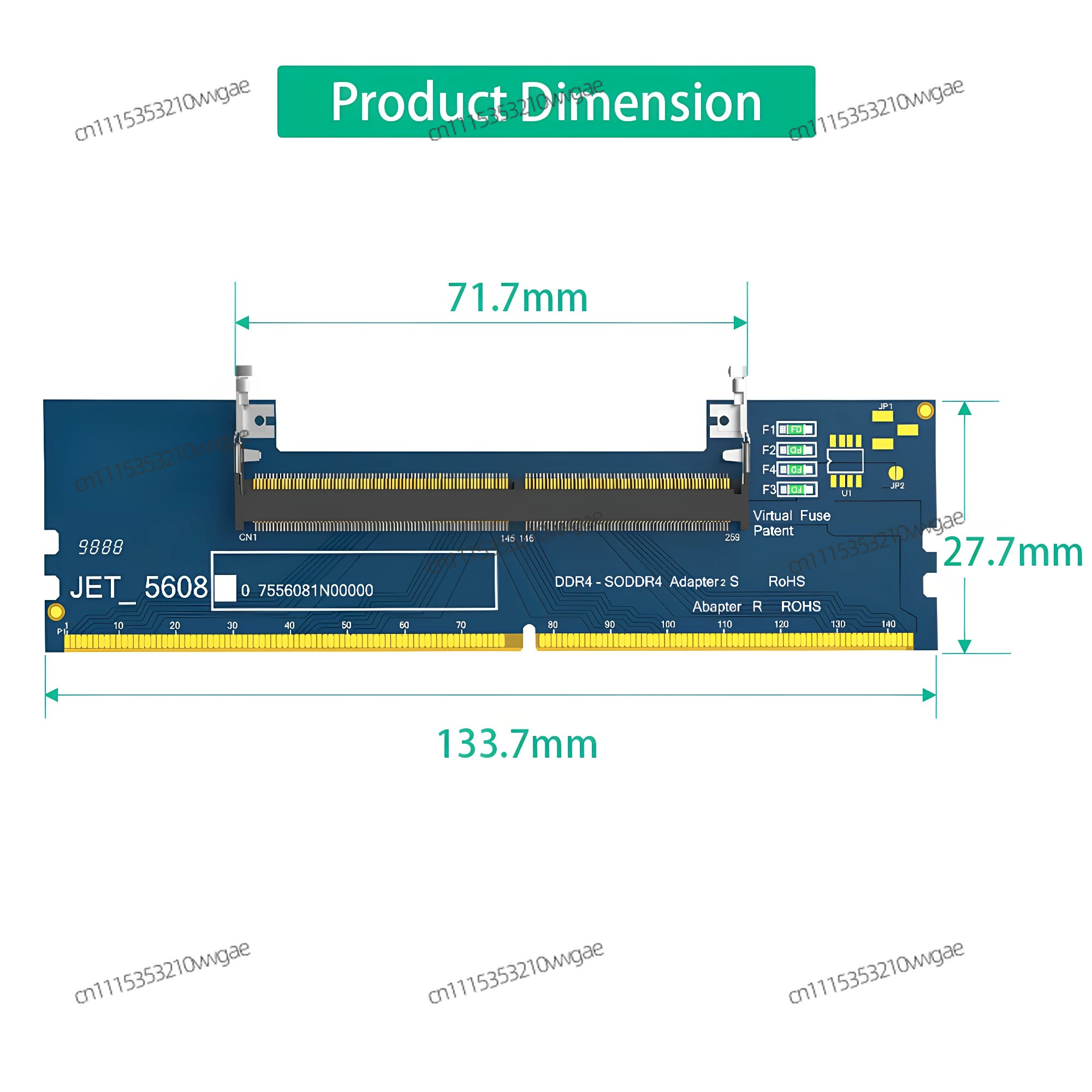 Laptop RAM Adapter Card Conver - огляд і ціна Ddr5 Ram