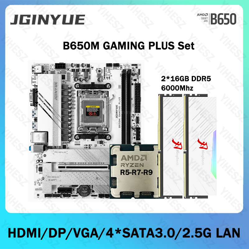 B650 Diy Gaming Computer Mothe - огляд і ціна Ddr5 16Gb 6000Mhz