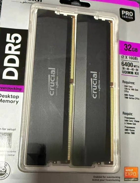 32GB DDR5 6000MHz RAM Kit, 16G - огляд і ціна Ddr5 Ram