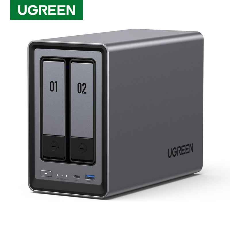 UGREEN NAS DXP2800 2 Bay Deskt - огляд і ціна Ddr5 8Gb