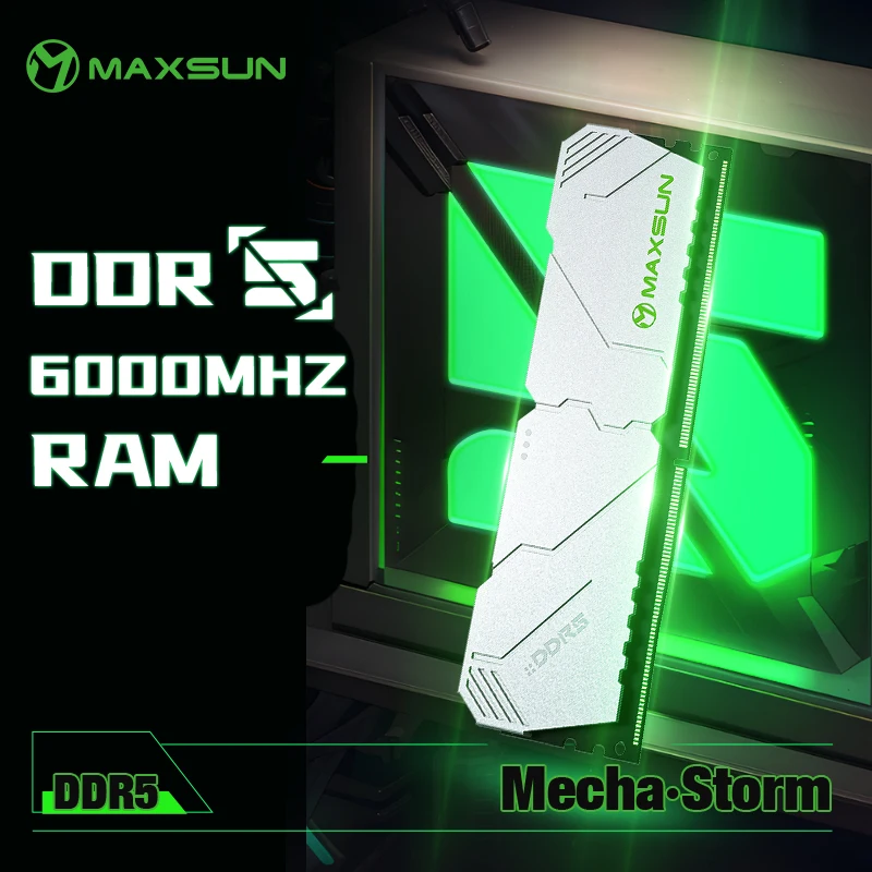 MAXSUN Heatsink Memoria RAM DD - огляд і ціна Ddr5 32Gb