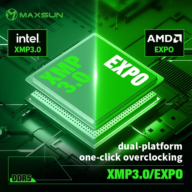 MAXSUN Heatsink Memoria RAM DD - огляд і ціна Ddr5 32Gb