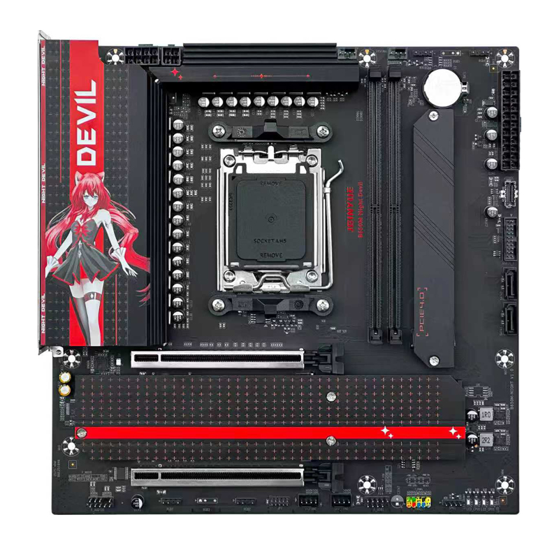 JGINYUE B650M Night Devil Moth - огляд і ціна Ddr5 16Gb 6000Mhz
