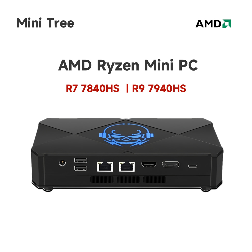 AMD Ryzen Mini PC R7 7840HS R9 - огляд і ціна Ddr5 4800Mhz