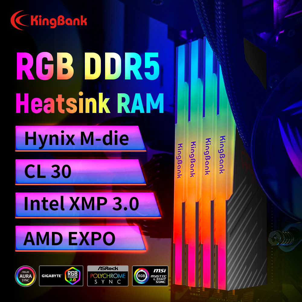 KingBank KRRB DDR5 RGB SoarBla - огляд і ціна Ddr5 32Gb