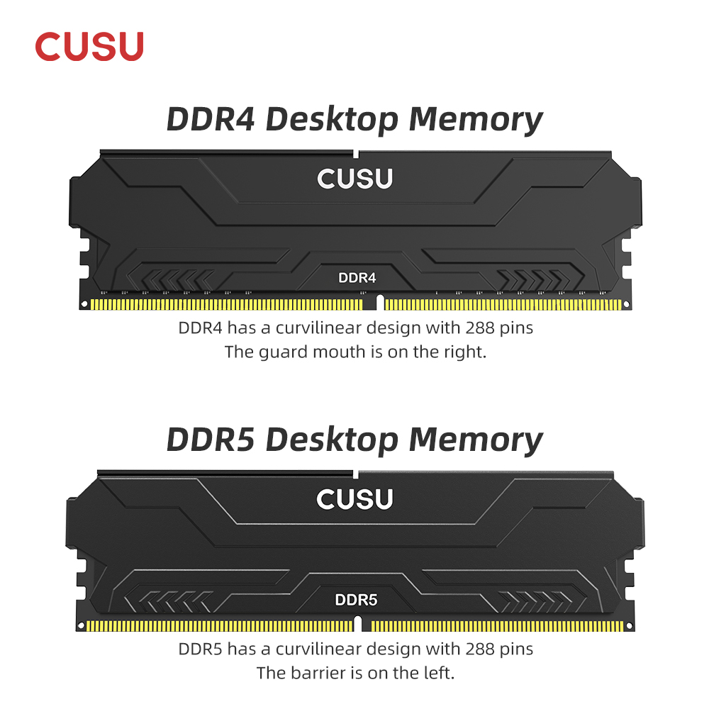 CUSU RAM DDR4 8GB 16GB Memory  - огляд і ціна Ddr5 6000Mhz