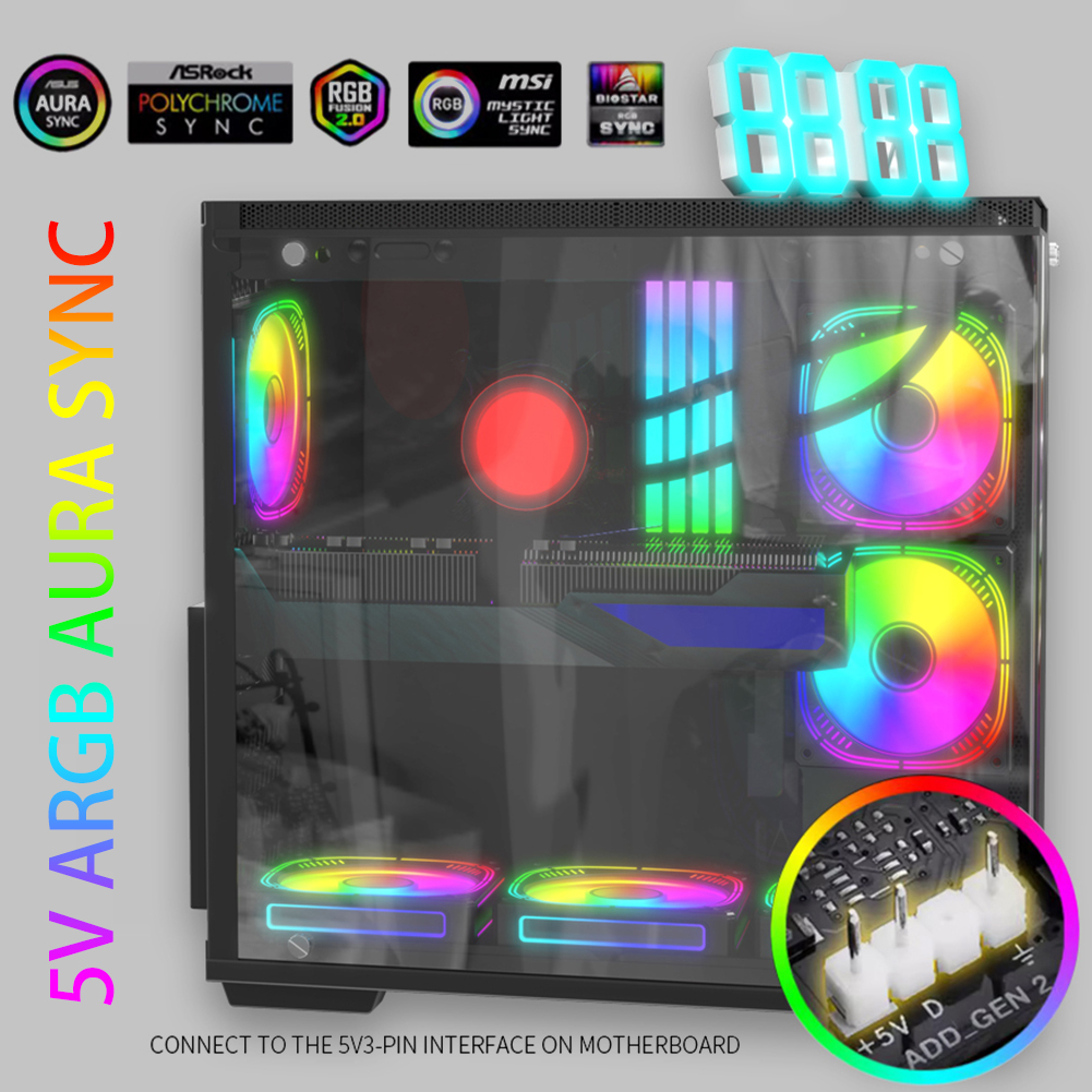 ARGB DDR Memory RAM Cooler wit - огляд і ціна Ddr5 Rgb Ram