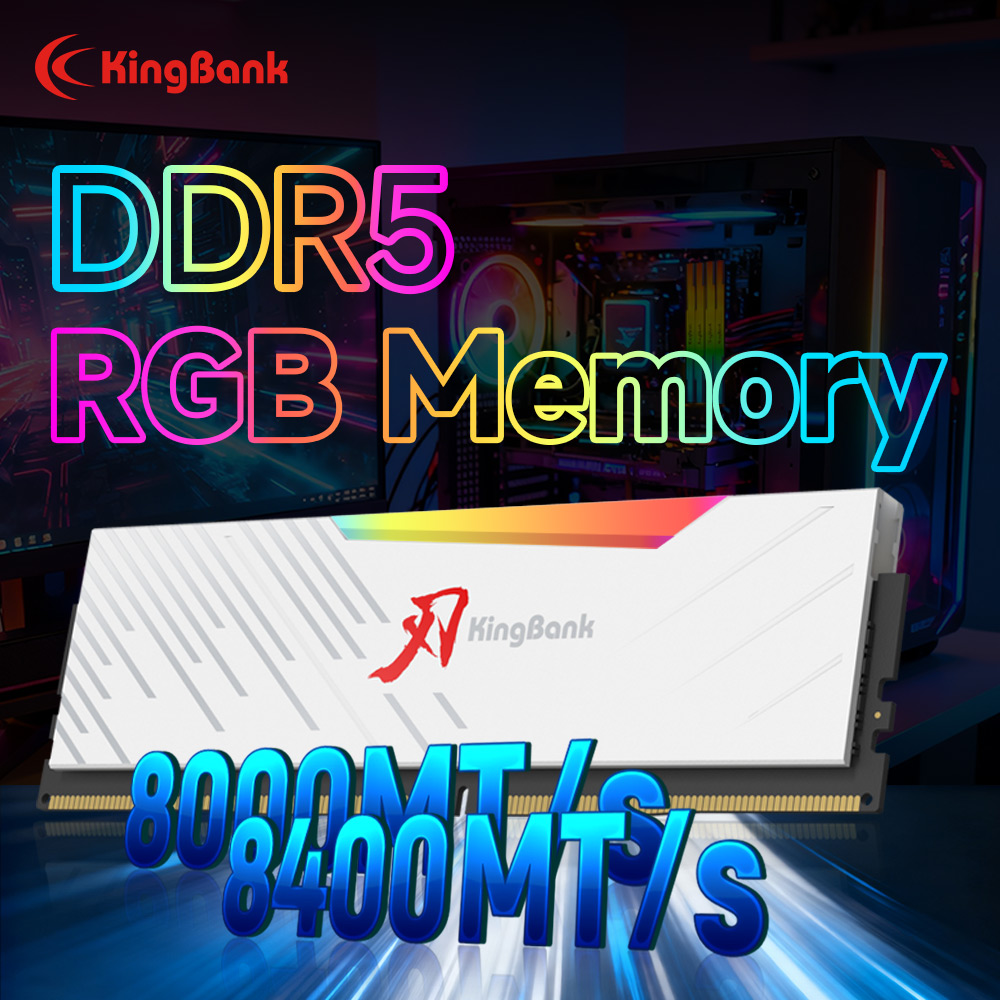 KINGBANK KRRW DDR5 RAM 48GB (2 - огляд і ціна Ddr5 4800Mhz