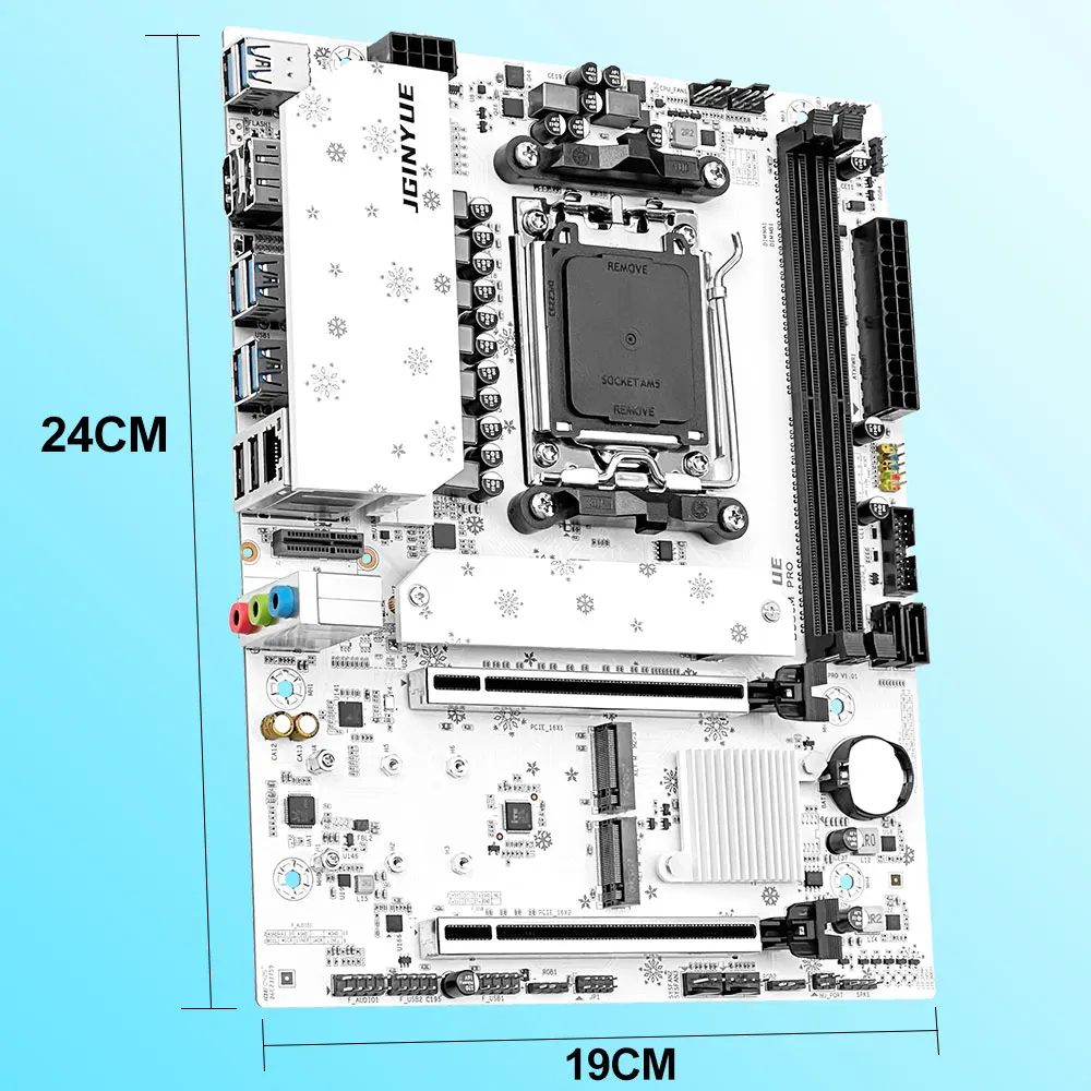 JGINYUE B850M Pro Motherboard  - огляд і ціна Ddr5 6000Mhz