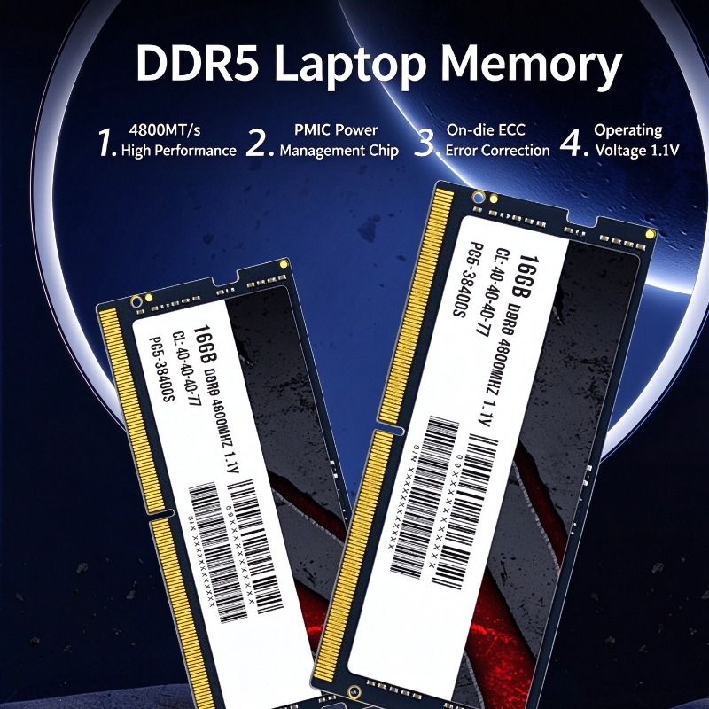 DDR5 Laptop RAM 8GB 16GB 32GB  - огляд і ціна Ddr5 32Gb