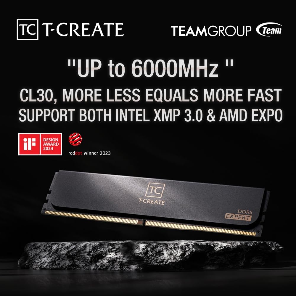 TEAMGROUP T-Create Expert CL30 - огляд і ціна Ddr5 Ram