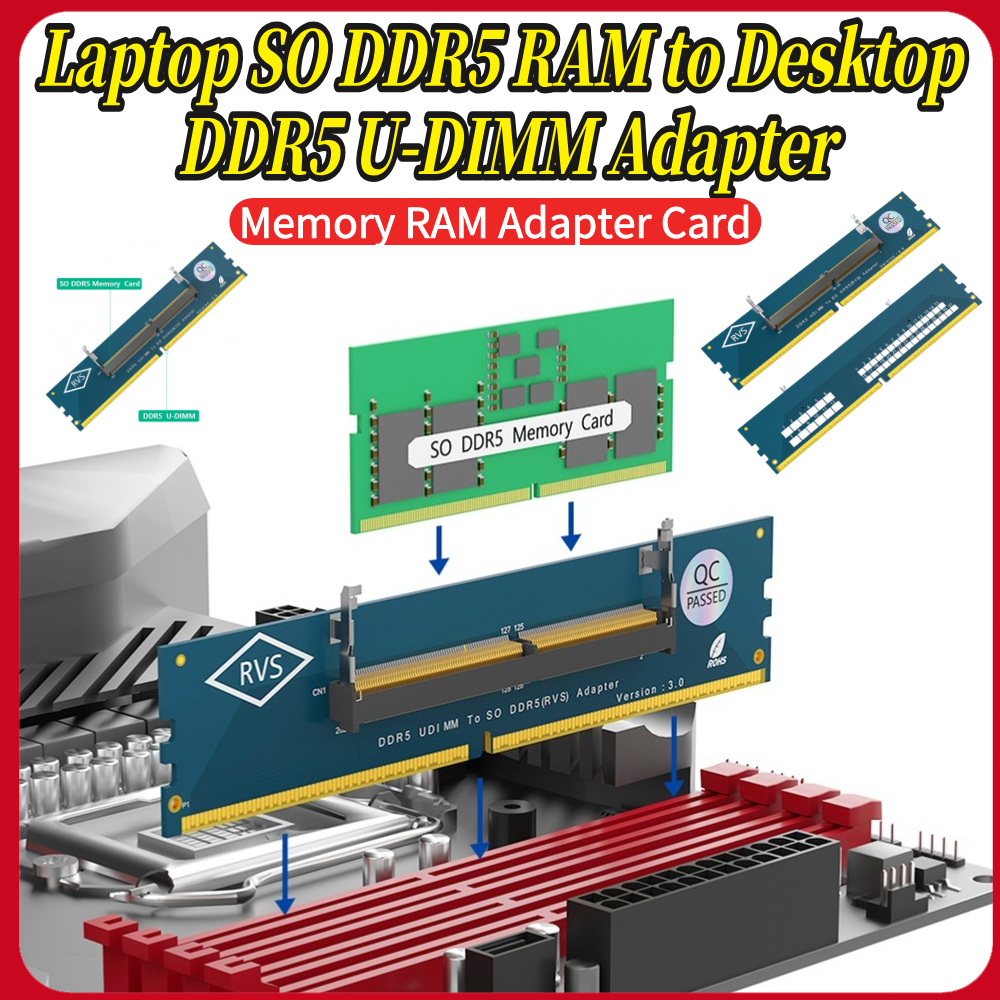 Laptop SO DDR5 RAM To Desktop  - огляд і ціна Ddr5 Ram