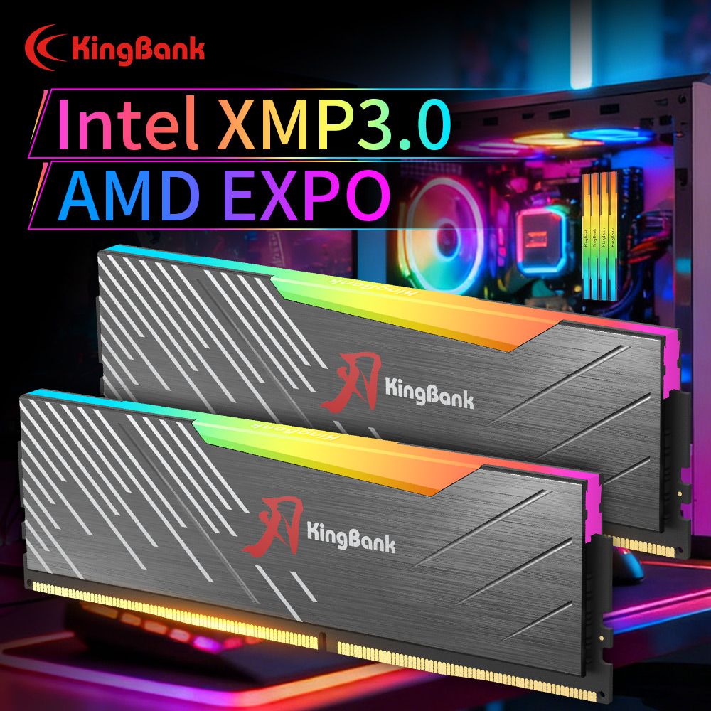 KingBank KRRB DDR5 RGB 16GB /1 - огляд і ціна Ddr5 64Gb