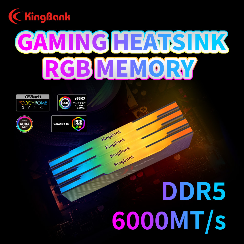KingBank KRRB DDR5 RGB 16GB /1 - огляд і ціна Ddr5 64Gb