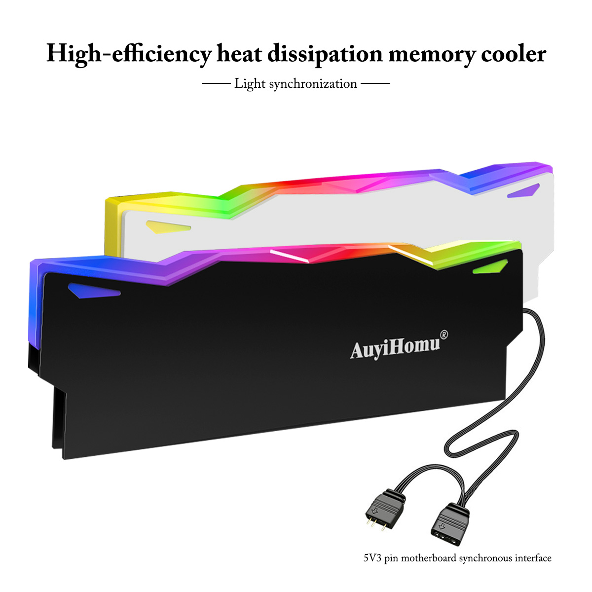 AuyiHomu RGB Heatsink, 5V 3Pin - огляд і ціна Ddr5 Ram