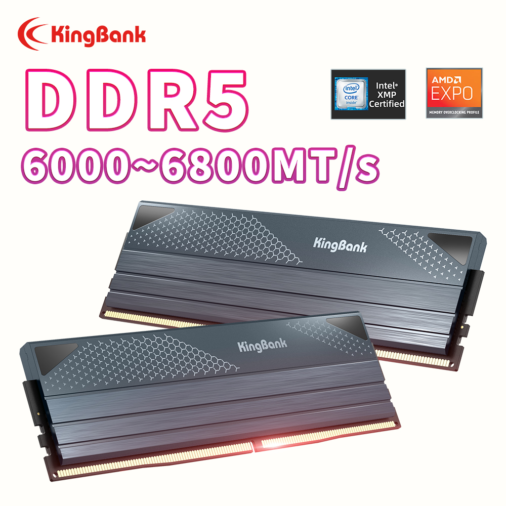 KingBank KFXB Series DDR5 Memo - огляд і ціна Ddr5 16Gb 6000Mhz